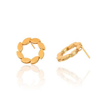 گوشواره زنانه نگین سبز